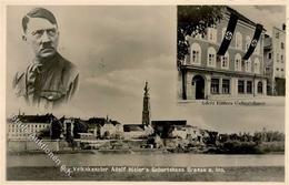 Hitler Braunau (5280) Österreich WK II Geburtshaus I-II - Oorlog 1939-45