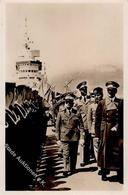 Hitler Mussolini WK II PH It. 20  Foto AK I-II - War 1939-45