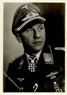 Ritterkreuzträger WK II Dörffel Hauptmann  Foto AK I-II - Oorlog 1939-45