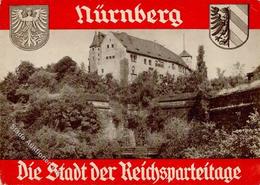 Reichsparteitag Nürnberg (8500) WK II  I-II (Marke Entfernt) - Weltkrieg 1939-45