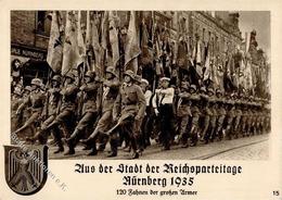 Reichsparteitag Nürnberg (8500) WK II 120 Fahnen Der Großen Armee I-II - Weltkrieg 1939-45