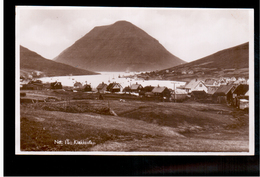 FAROE ISLANDS Klakksvik, H.N.Jacobsens No 11 Ca 1935 Old Photo Postcard - Isole Faroer