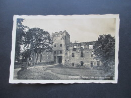 Echtfoto AK Frankenstein In Schlesien Die Alte Burg Ruine Verlag Schöning & Co. Lübeck - Schlesien