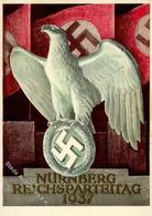 REICHSPARTEITAG NÜRNBERG 1937 WK II - Festpostkarte Mit S-o I-II - Oorlog 1939-45