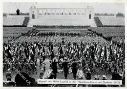 REICHSPARTEITAG NÜRNBERG 1938 WK II - Intra 38/65 Appell Der HJ In Der Hauptkampfbahn Des Stadions I - Oorlog 1939-45