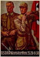 KREISTREFFEN Der NSDAP 1938 WK II - Sign. Künstlerkarte I-II - War 1939-45