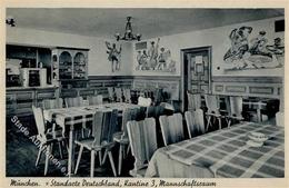 SS WK II - MÜNCHEN - SS-STANDARTE DEUTSCHLAND - Kantine-Mannschaftsraum I - Weltkrieg 1939-45