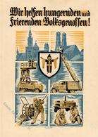 WHW München (8000) Sammlung Der Städtischen Arbeiter  I-II - Weltkrieg 1939-45