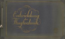 Sammelbild-Album Entwicklung Der Flugtechnik Hrsg. Enver Bey Zigarettenfabrik Kompl. (Köberich 20520) II - Weltkrieg 1939-45