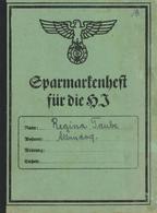 WK II Dokumente Sparmarkenheft Für Die HJ I-II - Weltkrieg 1939-45