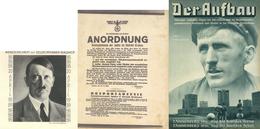 WK II Großer Ordner Mit Circa 120 Belegen Urkunden Und Bilder Interessante Fundgrube I-II - Weltkrieg 1939-45