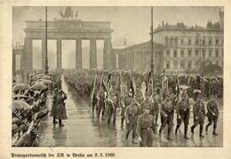 BERLIN WK II - Propagandamarsch Der SA In Berlin 3.3.1933 Am Brandenburger Tor I-II - Oorlog 1939-45