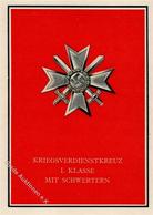 Orden WK II Kriegsverdienstkreuz I. Klasse Mit Schwertern AK  I-II - War 1939-45