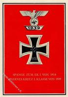 Orden WK II Spange Zum EK I Von 1914 Eisernes Kreuz I. Klasse Von 1939 AK  I-II - War 1939-45