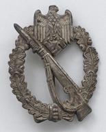 WK II Orden MILITARIA - INFANTERIE-STURMABZEICHEN In Bronze -voll- I - Weltkrieg 1939-45