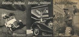 Buch WK II Deutsche Kraftfahrt Mit DDAC Motorwelt Lot Mit 3 Heften Hrsg. Oppermann Prof. Sehr Viele Abbildungen II (teil - Weltkrieg 1939-45