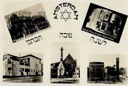 Synagoge AMSTERDAM - Die Synagogen In Amsterdam 1938 I-II Synagogue Synagogue - Jewish