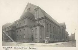 Synagoge Berlin (1000) Levetzowstraße Foto-Karte I-II Synagogue - Judaika