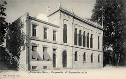 Synagoge Bern (3000) Schweiz 1906 I-II Synagogue - Jewish