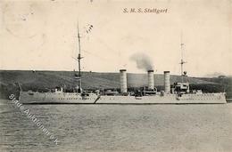 Marine SMS Stuttgart 1913 I-II (fleckig) - Marines