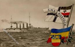 Marine SMS ROstock - Foto-Ak (1241/89) I - Other & Unclassified