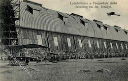 Flugzeug Vor 1945 Gotha (O5800) Schauflug Ing. Schlegel Luftschiffhafen Fliegerschule I-II Aviation - Sonstige & Ohne Zuordnung