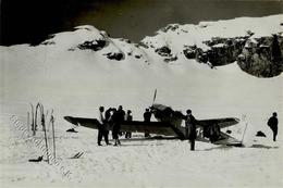 Udet Landung Mit Klemm-Daimler Auf Zugspitze Foto AK I-II - Other & Unclassified