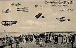 Flugereignis Deutscher Rundflug Preis Der Lüfte 1911 I-II Aviation - Other & Unclassified