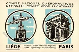 1. Flugverbindung Liege Paris I-II - Other & Unclassified