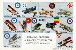 PRAG - MILITÄR-FLUGZEUGE II.WELTKRIEG Diverser Länder I - Sonstige & Ohne Zuordnung