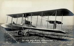 SANKE - Flugzeug Nr. 250  Der Neue Ago-Militär-Doppeldecker Mit Abnehmbarer Kappe I Aviation - Other & Unclassified