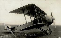 SANKE - Flugzeug Nr. 285 Ago-Doppeldecker O Johannisthal 1917 I Aviation - Sonstige & Ohne Zuordnung