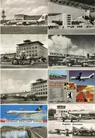 Flughafen Nach 1945 Partie Mit über 80 Ansichtskarten I-II - Other & Unclassified
