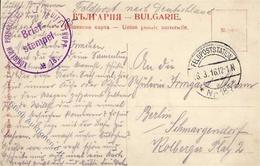 KÖNIGLICH PREUSSISCHER LUFTSCHIFFTRUPP Nr. 18 - Brief-o 1916 Auf Feldpostkarte I - Zeppeline