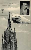 ILA FRANKFURT 1909 - Gruß Von Der ILA - Zeppelin Umfliegt Den Dom I Dirigeable - Zeppeline