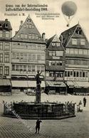 ILA FRANKFURT 1909 - Gruss Von Der ILA (Verlag-Nr. 188554) I Montagnes - Zeppeline