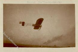 ILA FRANKFURT 1909 - Seltene Foto-Ak: Hdschrftl: BLERIOT B. ILA 1909 I - Airships