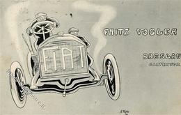 Oldtimer Breslau Fiat Fritz Vogler I-II (fleckig) - Sonstige & Ohne Zuordnung