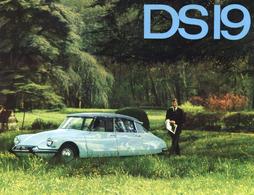 Auto Oldtimer Citroen DS 19 1955 Broschüre I-II - Sonstige & Ohne Zuordnung