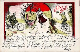 Fahrrad All Heil 1901 I-II (Eckbug) Cycles - Sonstige & Ohne Zuordnung