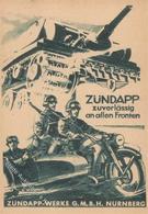 Motorrad Zündapp Militär Panzer  I-II Réservoir - Motorfietsen