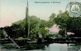 Kolonien Deutsch Südwestafrika Regierungsgarten Windhuk 1913 I-II (Eckbug) Colonies - Ohne Zuordnung