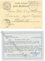 Kolonien Deutsch-Südwestafrika Jakalswater 2.3.1904 Mit Attest V. Rolf Haspel I-II Colonies - Unclassified