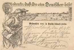 Kolonien DSW - WEIHNACHTEN 1905 In DSW - O WINDHUK + Schutztruppen-o I-II Colonies - Unclassified