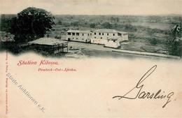 Kolonien Deutsch Ostafrika Station Kilossa Stpl. Dar Es Salaam 13.8.98 1898 I-II Colonies - Unclassified