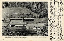 Kolonien Deutsch-Ostafrika Kwam Koro  Prinz Albrecht Caffee-Plantage 1910 I-II Colonies - Zonder Classificatie