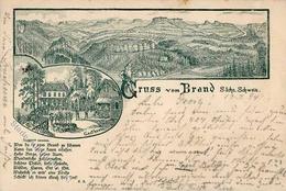 Vorläufer 1894 Schandau (o-8320) Gasthaus Brand I-II - Andere & Zonder Classificatie