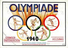 GARMISCH-PARTENKIRCHEN-HELSINKI - OLYMPIA 1940 I-II - Olympic Games