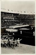 BERLIN OLYMPIA 1936 - Nr. 18 - Die DEUTSCHE MANNSCHAFT Zieht Bei D. Eröffnungsfeier Ins Stadion Ein I - Olympische Spiele