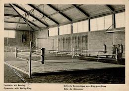 BERLIN OLYMPIA 1936 - Olympisches DORF DÖBERITZ - Turnhalle Mit Boxring I - Olympische Spiele